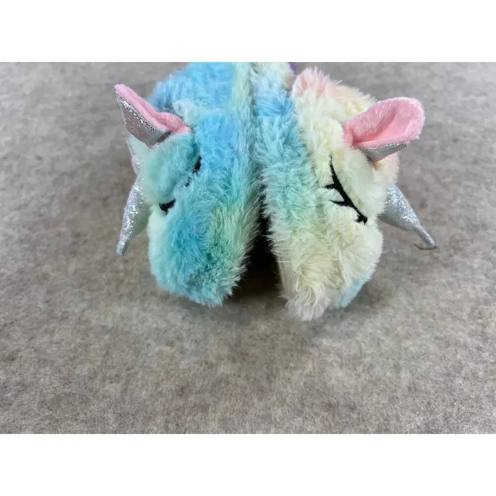 Rainbow Unicorn Slippers Toddler Girls Size 17.5 (fits like US 9/10)